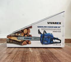 اره زنجیری بنزینی ویوارکس مدل VR5824-GCS سایز ۵۰ سانتی بنزینی