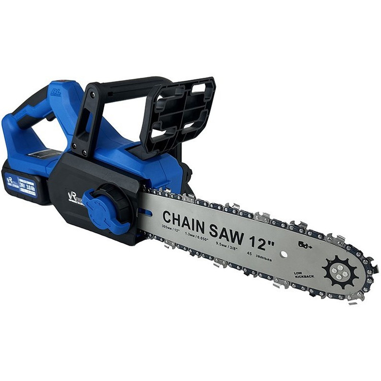 اره زنجیری شارژی ویوارکس مدل VR2412V-CS ۳۰ سانت دو باتری براشلس