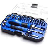 ست پیچ گوشتی و بیت 55 پارچه ویوارکس مدل VR5565-SD