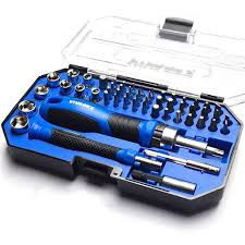 ست پیچ گوشتی و بیت 55 پارچه ویوارکس مدل VR5565-SD