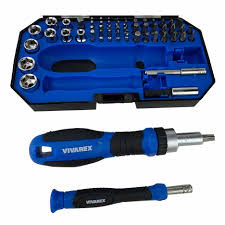 ست پیچ گوشتی و بیت 55 پارچه ویوارکس مدل VR5565-SD