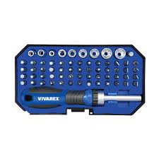 ست پیچ گوشتی و بیت 63 پارچه ویوارکس مدل VR6365-SD