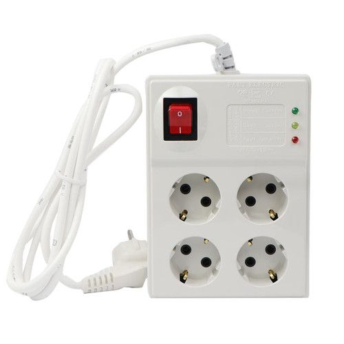 محافظ 4 خانه کامپیوتر آنالوگ با کابل 1.8 متری پارت الکتریک