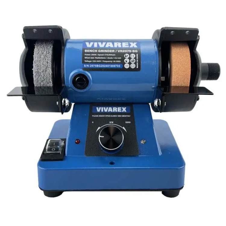 سنگ رومیزی مینیاتوری 75 میلیمتری ویوارکس مدل VR2075-BG