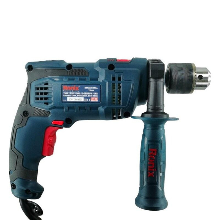 دریل چکشی 13 میلیمتری 750 وات رونیکس مدل 2214K