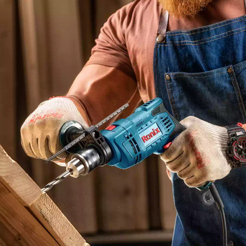 دریل 13 میلی متر چکشی 650 وات-آچاری رونیکس مدل 2214L