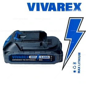 باطری کشویی ویوارکس مدل VR2002 ظرفیت ۲ آمپر ۲۰ ولت